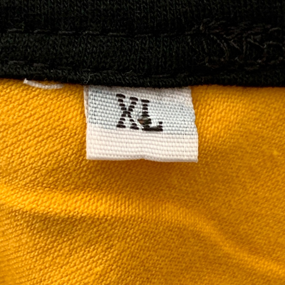 Yellow Cold-Shoulder Beach Graphic Tee NWOT XL - Picture 3 of 6
